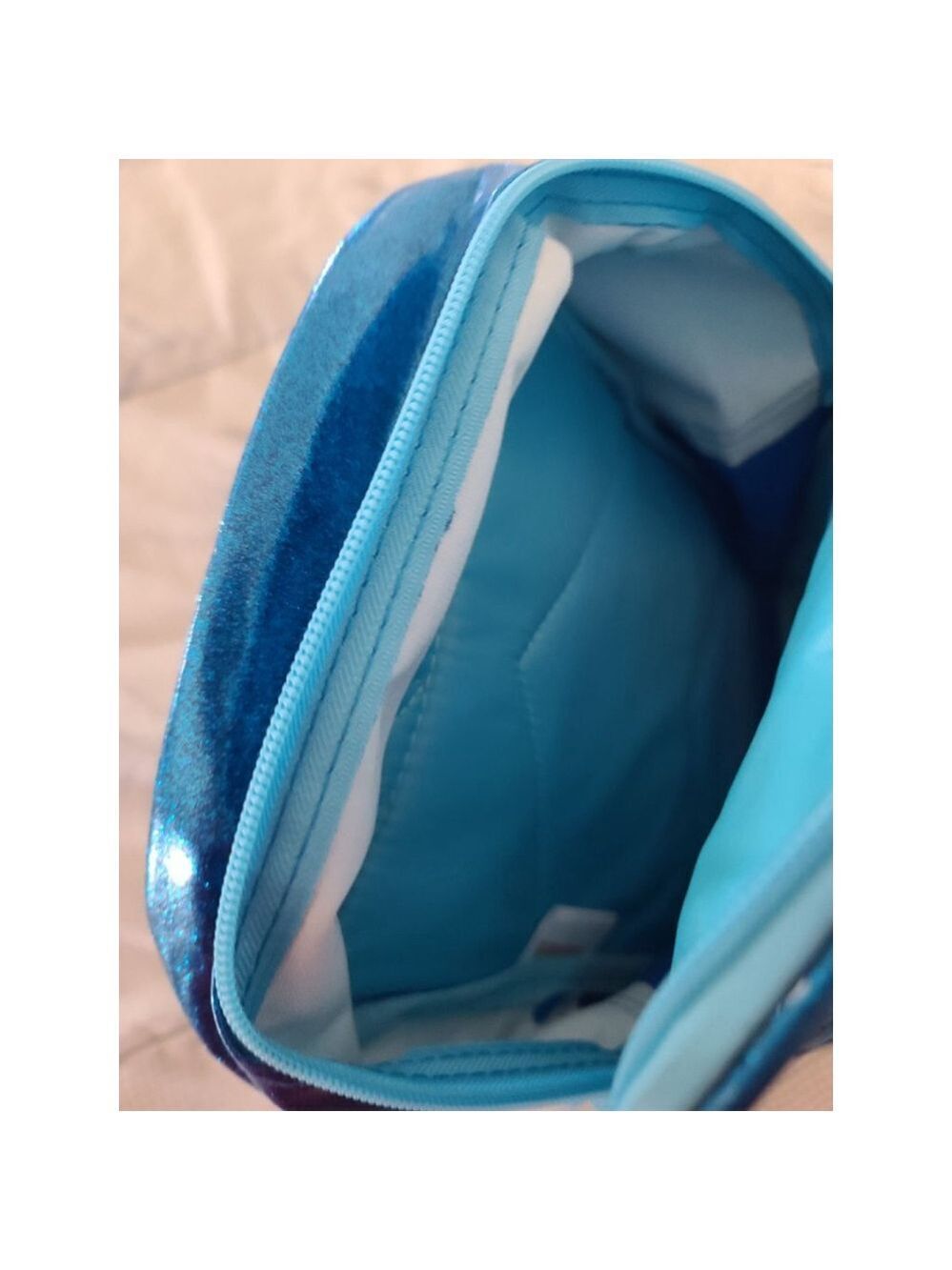 Sonic the Hedgehog Backpack, Blue Glitter, Kids - Picture 5 of 5